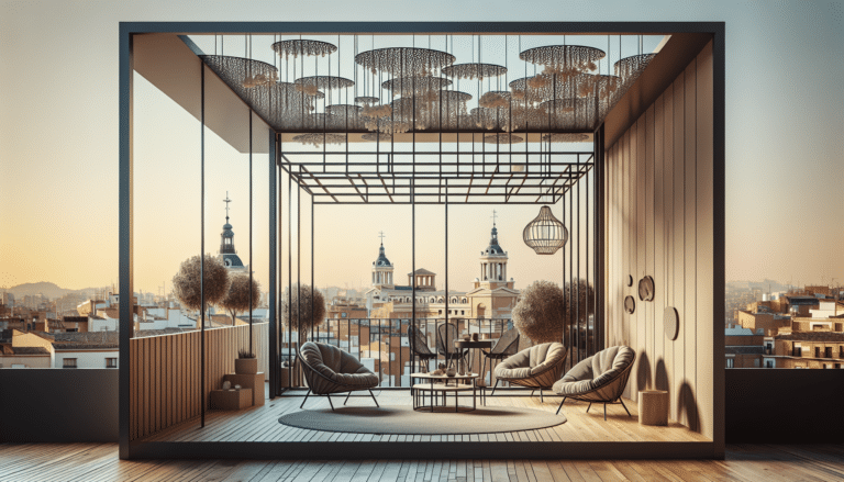 minimalista, con terraza y en pleno centro de Madrid