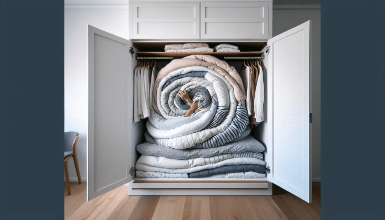 A qué edad te enteraste del truco para doblar las sábanas y edredones y no ocupen espacio dentro del armario