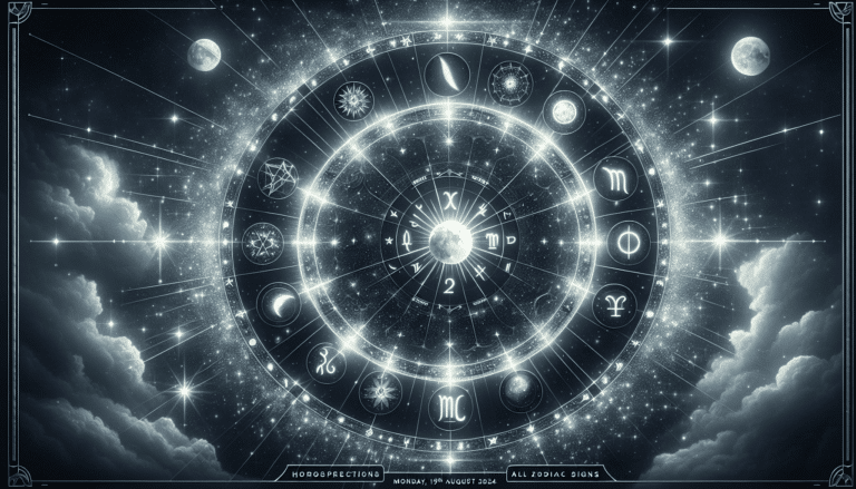 Predicciones del Horóscopo del Lunes 19 de Agosto de 2024 para todos los Signos del Zodiaco