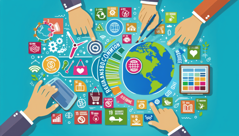 A person holding a recycling label