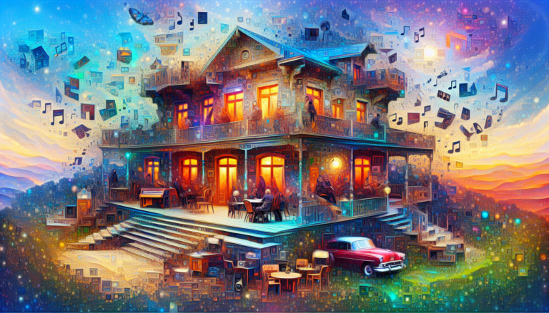 Así es cómo esta insulsa terraza se ha convertido en un mágico e íntimo rincón teatral