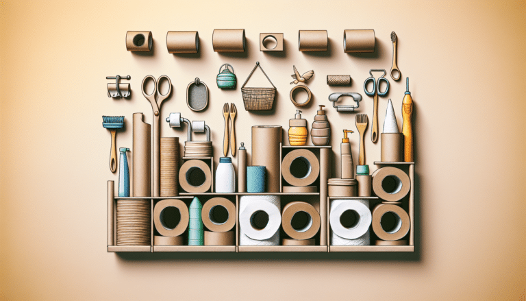 Nunca se me hubiera ocurrido reutilizar así los rollos de papel higiénico para guardar toallas (entre otras muchas cosas)