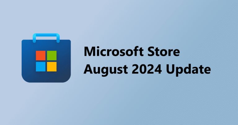 Microsoft Store August 2024 update rolling out to Windows Insiders