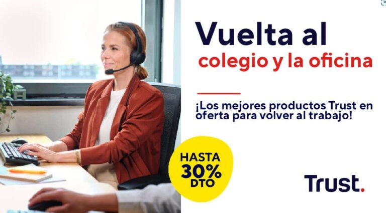 Trust anuncia descuentos para la vuelta al colegio y la oficina