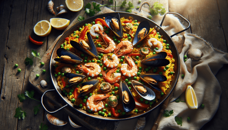 Deliciosa Paella de Mariscos para un Sábado Perfecto