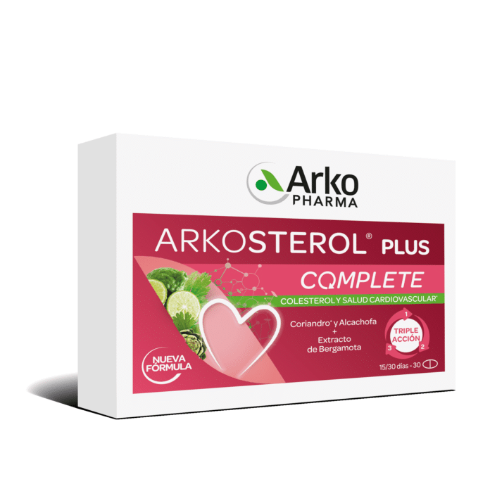 Arkopharma presenta Arkosterol Plus Complete para celebrar el Día Mundial del Corazón con una mejor salud cardiovascular