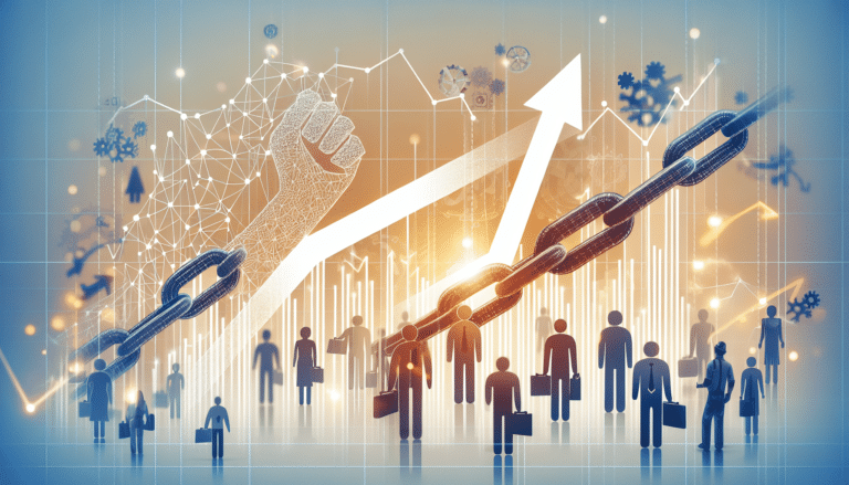 Two people wearing helmets look at a laptop screen.