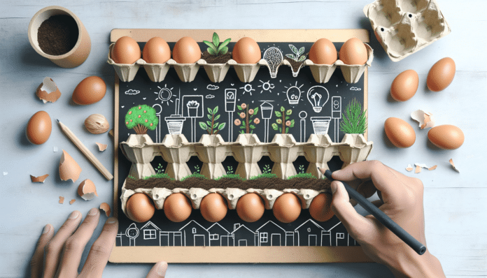 Da una segunda vida a los cartones de huevos y reutilízalos con esta ideaza para tu jardín