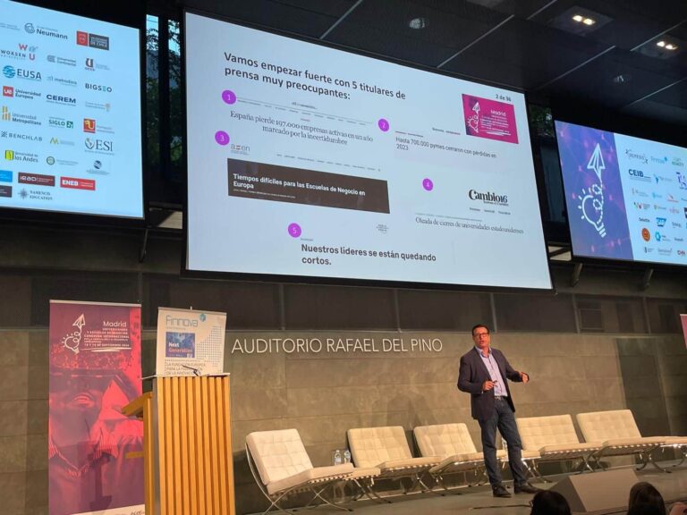 El Metaliderazgo de Ignacio Campoy, se "cuela" en el Congreso Internacional de Universidades y Escuelas de Negocios