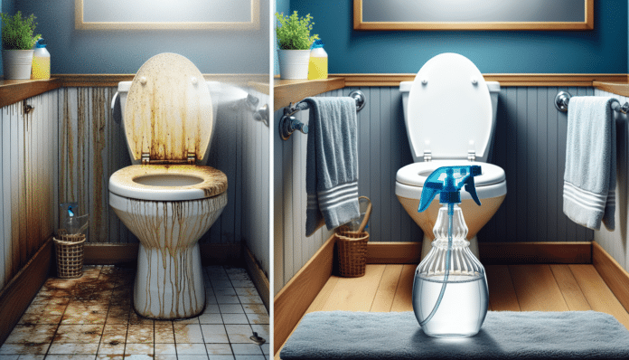 Adiós a la suciedad y a las manchas amarillas del inodoro y el lavabo con este eficaz limpiador casero