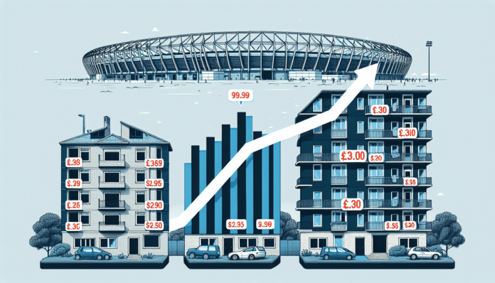 Esto es lo que cuestan los pisos al lado del Bernabéu. Así han evolucionado los precios tras la reforma del estadio del Real Madrid