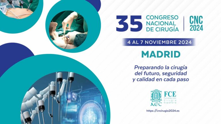 La inteligencia artificial aplicada a la cirugía y la formación de los pacientes, puntos clave del XXXV Congreso Nacional de Cirugía organizado por la Asociación Española de Cirujanos