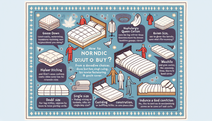 Qué edredón nórdico comprar. Consejos y recomendaciones