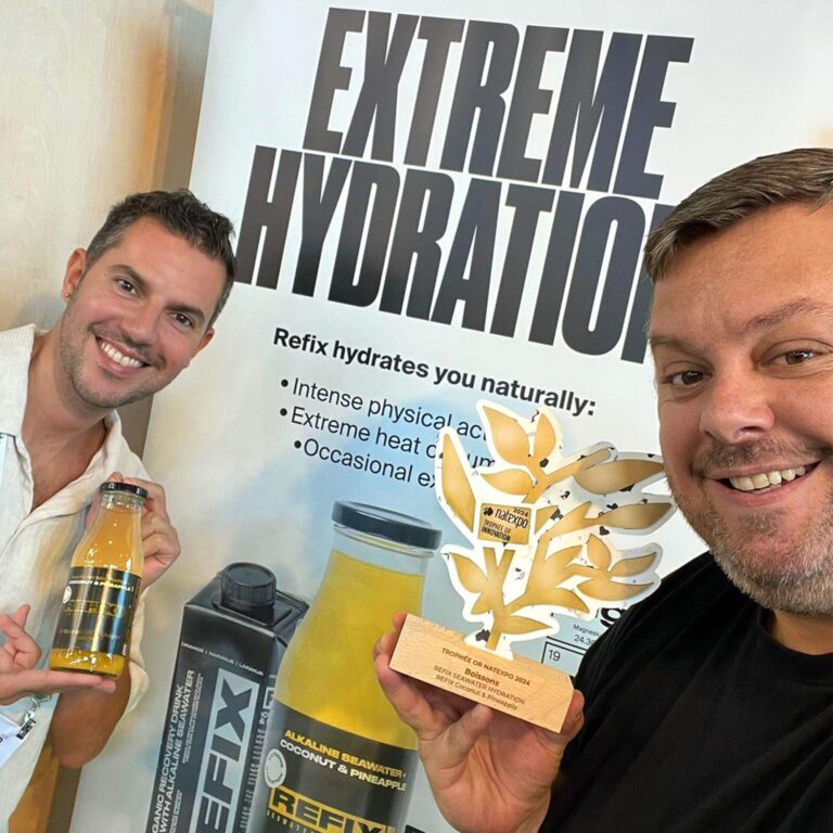 REFIX recibe el Premio Oro a la Innovación en Natexpo 2024 por su bebida sabor Coco-Piña