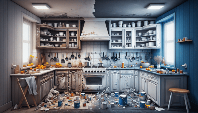 El cambio radical y low cost de una cocina utilizando tan solo pintura (una idea perfecta para pisos de alquiler)