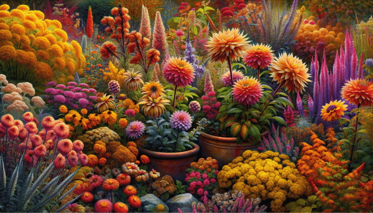 Tres plantas perennes con flor para dar color al jardín en otoño