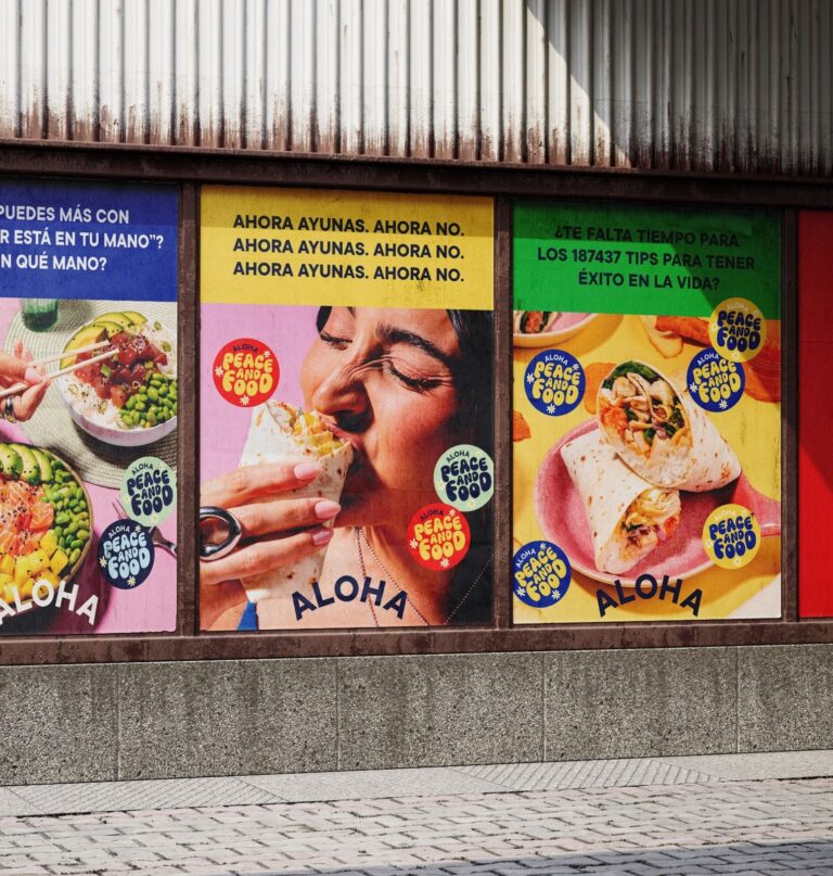 Aloha Poké pasa a convertise en Aloha: BlackFlag es la agencia creativa independiente que hay detrás de este reposicionamiento