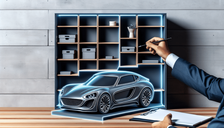 un carro estantería que se adapta a rincones estrechos