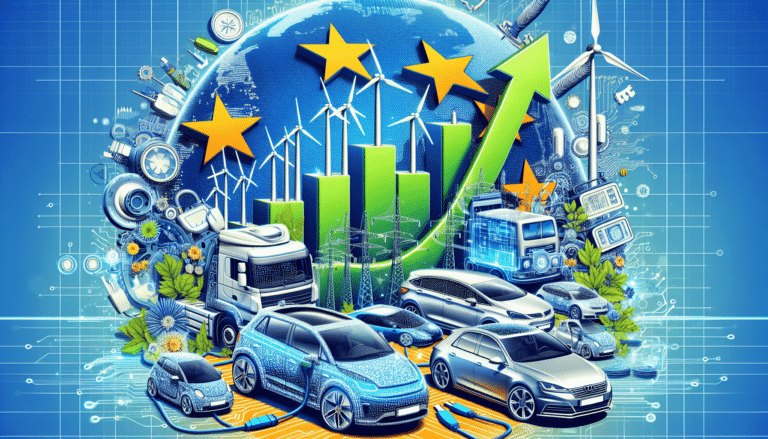 Electric car charging.