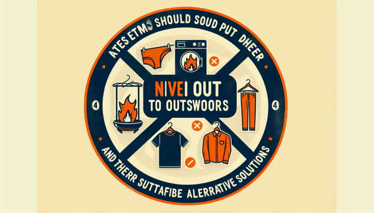 Cuatro cosas que nunca deberías tender al aire libre. Haz esto en su lugar