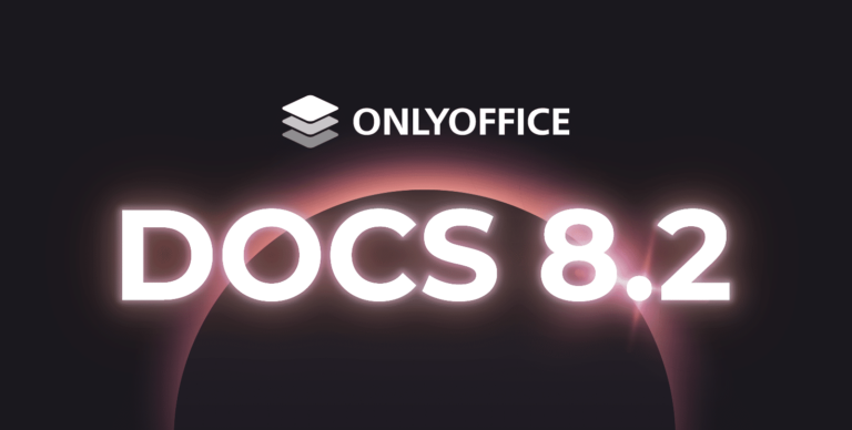Disponible ONLYOFFICE Docs 8.2 con edición colaborativa de PDF, interfaz renovada y rendimiento optimizado