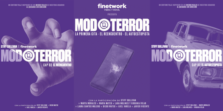 Finetwork presenta para Halloween 3 cortos que muestran lo escalofriante que es quedarse sin móvil