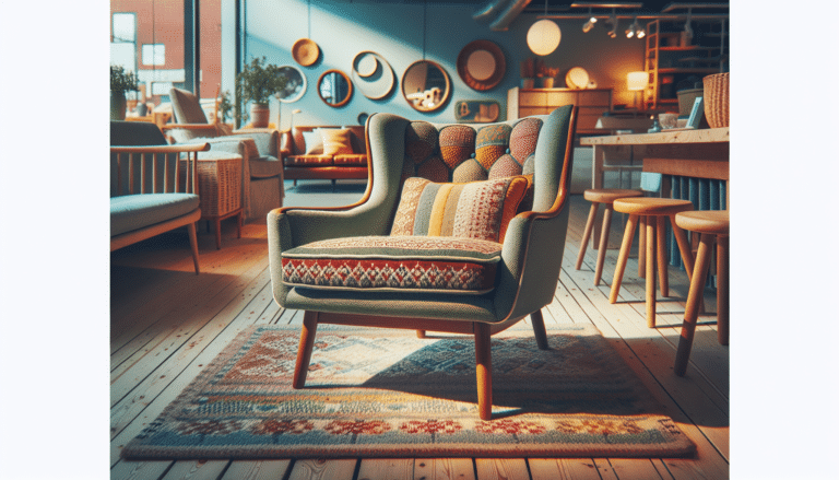 No dejo de pensar en este sillón que he fichado en Primark. Es vintage y parece traído de una tienda de diseño nórdico