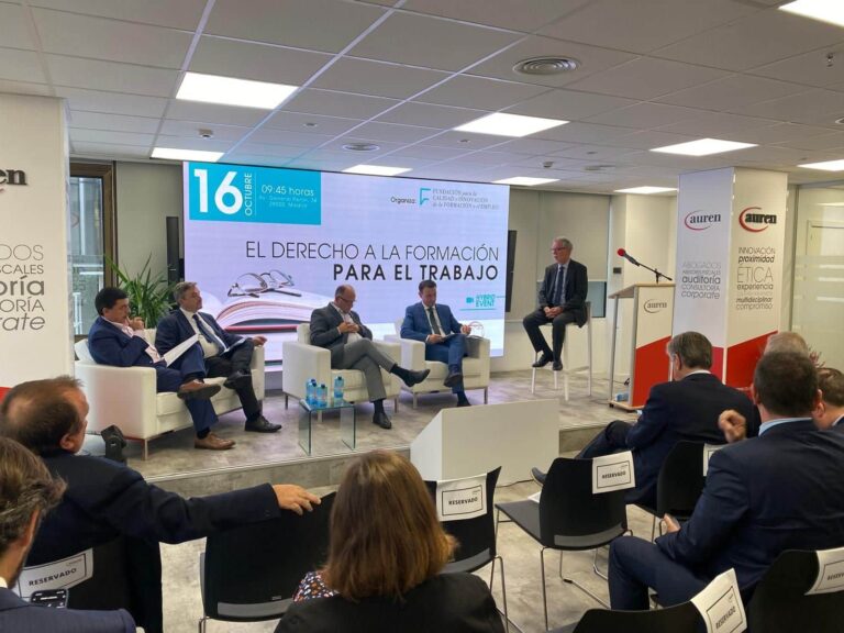 La Fundación CIFE congrega a Administración, empresas y sindicatos para reivindicar el derecho a la formación para el trabajo 