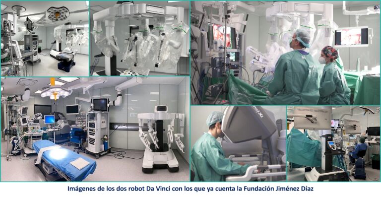 La Fundación Jiménez Díaz se convierte en el primer centro de la Comunidad de Madrid en contar con dos robots Da Vinci Xi