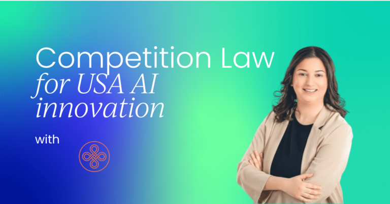 Competition Law as a tool for promoting AI innovation in the USA