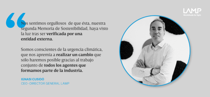 Lamp redujo sus emisiones un 33% el año pasado