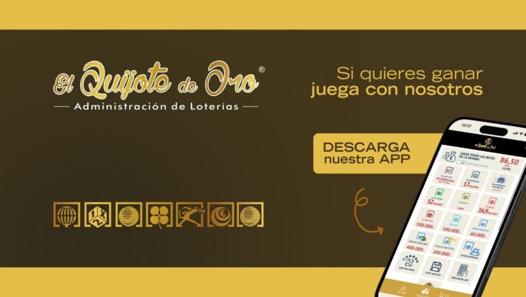 Loterías ‘El Quijote de Oro’ ofrece la compra de Lotería Nacional a través de su página web