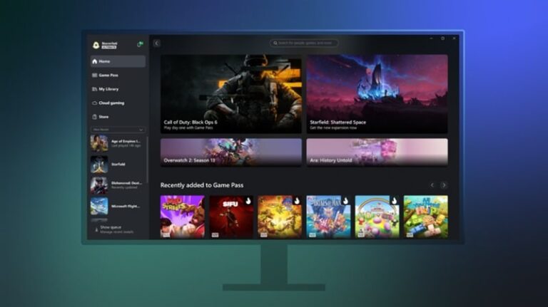 Xbox app on Windows has a new Home experience for Xbox Insiders