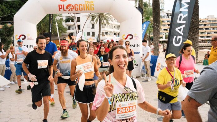Bajo el lema 'Haz Deporte por el planeta', Plogging Tour recupera 60 toneladas de basura en la naturaleza