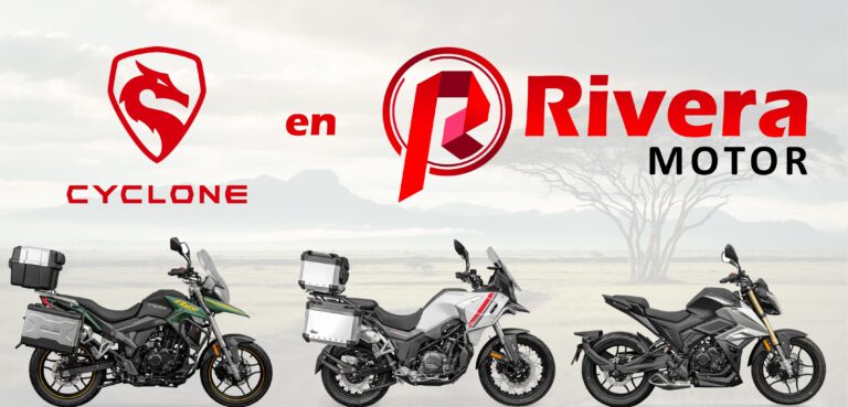 Rivera Motor firma un acuerdo para distribuir la marca Cyclone en su taller de Monzón
