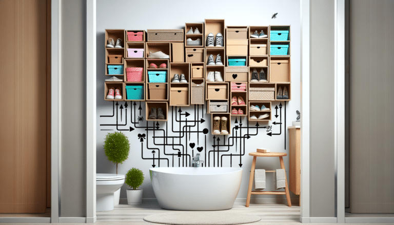 He reutilizado las cajas de zapatos que tiraba a la basura y ahora tengo esta maravillosa idea de almacenamiento para el baño