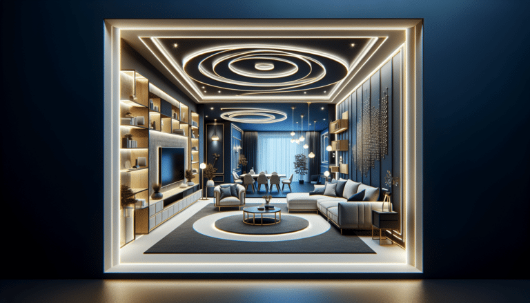 Dale un giro moderno a tu hogar con techos de pladur y luces LED