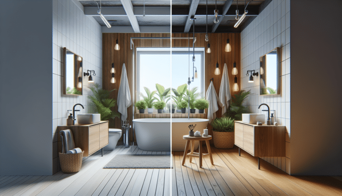 Transformé sin obras el cuarto de baño con este producto de Leroy Merlin ideal para pisos de alquiler