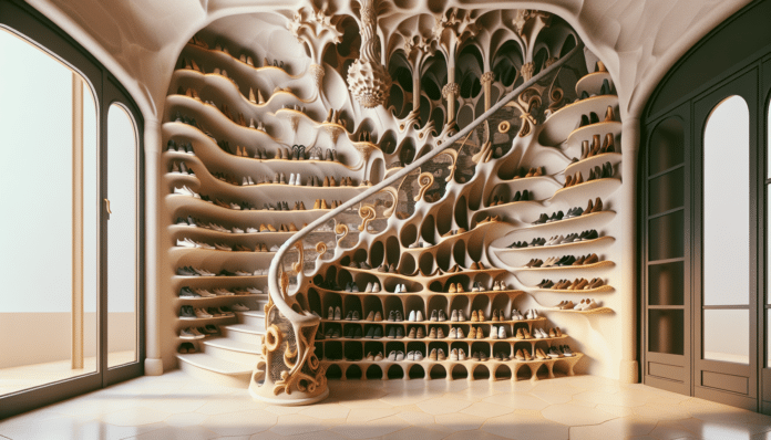 la cómoda inspirada en la Casa Batlló que sirve de zapatero y duplica el espacio en pisos pequeños
