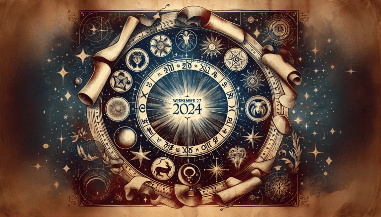 Predicciones del Horóscopo para el Miércoles 27 de Noviembre de 2024: Descubre lo que el Universo Tiene Preparado para Cada Signo del Zodiaco