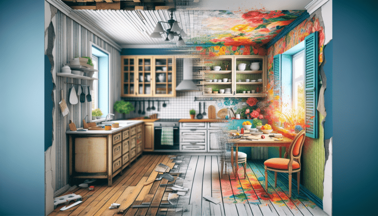 era viejuna y casposa y se ha transformado sin obras en una cocina llena de color