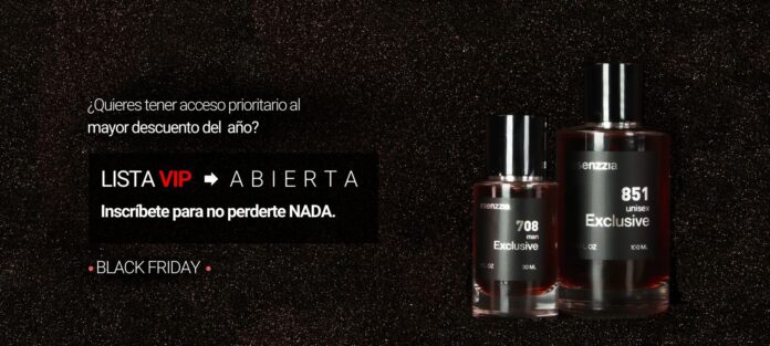 Esenzzia lanza sus ofertas de Black Friday en perfumes de equivalencia con descuentos de hasta un 70%