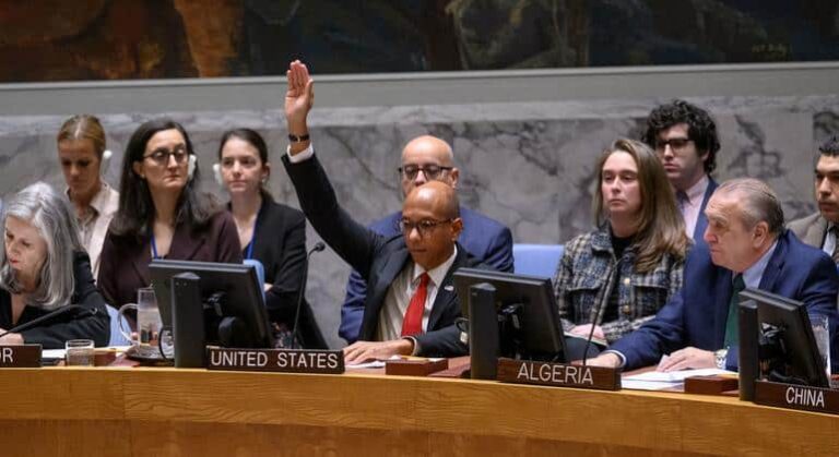 Gaza: Estados Unidos veta una resolución que pedía un alto el fuego incondicional y la liberación de los rehenes