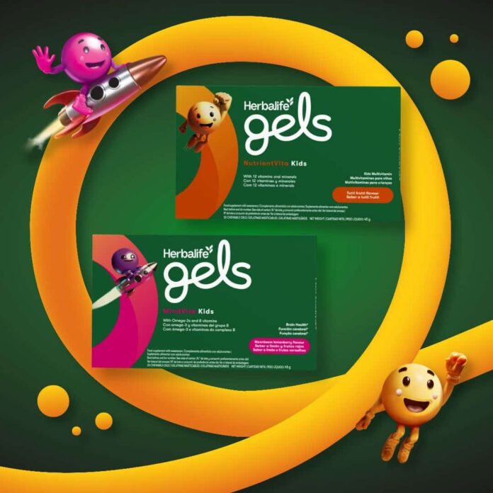 Herbalife presenta 'Herbalife Gels', complementos alimenticios masticables de diferentes sabores para niños
