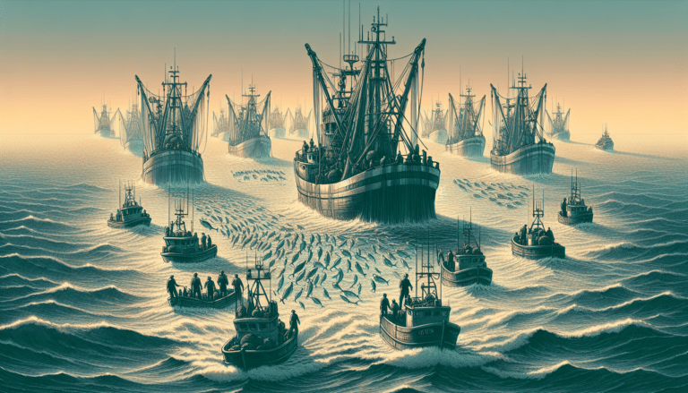 More boats on open sea with a lot of birds flying around them