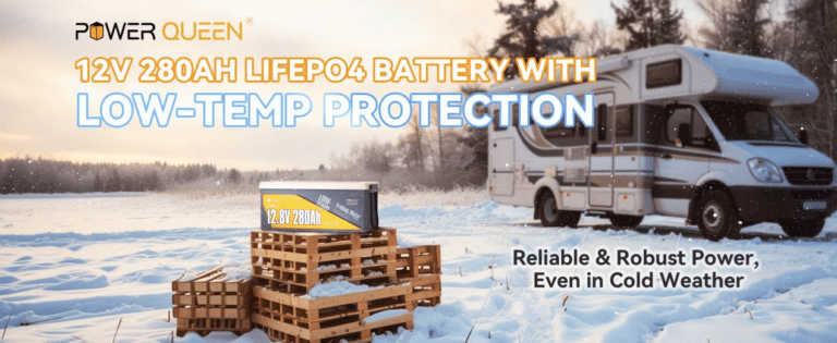 Litime presenta la batería de ciclo profundo de litio Power Queen 12V 280Ah de baja temperatura