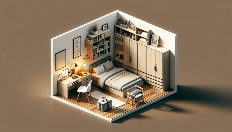 Distribuir muebles en dormitorio pequeño