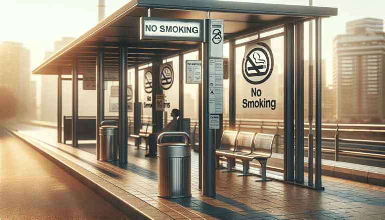 Paradas de autobús libres de tabaco