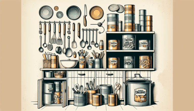 Nunca había imaginado que reutilizando las latas de conservas podría ordenar el espacio en mi cocina