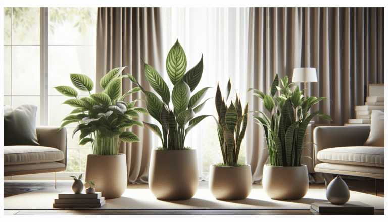 tres plantas ideales para casas sin luz